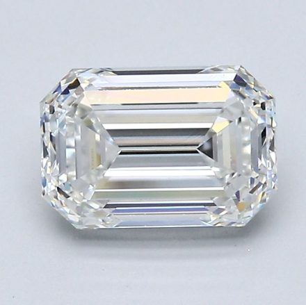 Diamond Natural 1,8Ct G-VVS2 Emerald - GIA2536165293 1