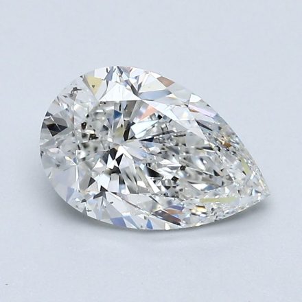 Diamond Natural 1,7Ct G-SI2 Pear - GIA5543794049 1
