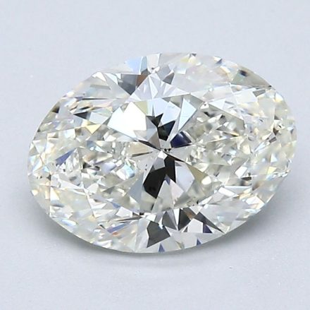 Diamond Natural 1,5Ct I-SI1 Oval - GIA5536790900 1
