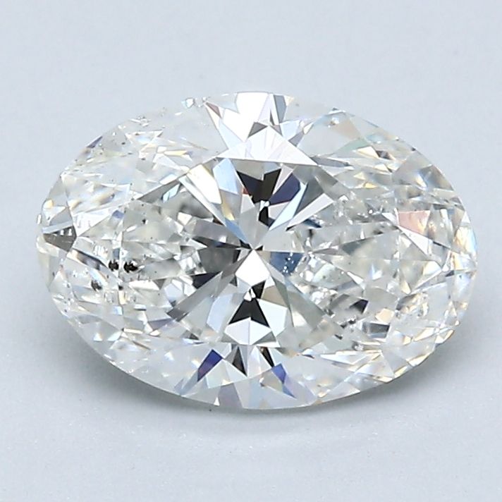 Diamond Natural 1,51Ct G-SI2 Oval - GIA6545491713 1