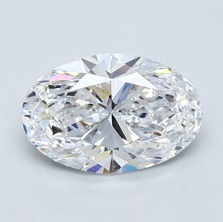 Diamond Natural 1,01Ct D-VS2 Oval - GIA7548324702 1