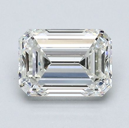 Diamond Natural 1,7Ct H-VS1 Emerald - GIA2547376141 1