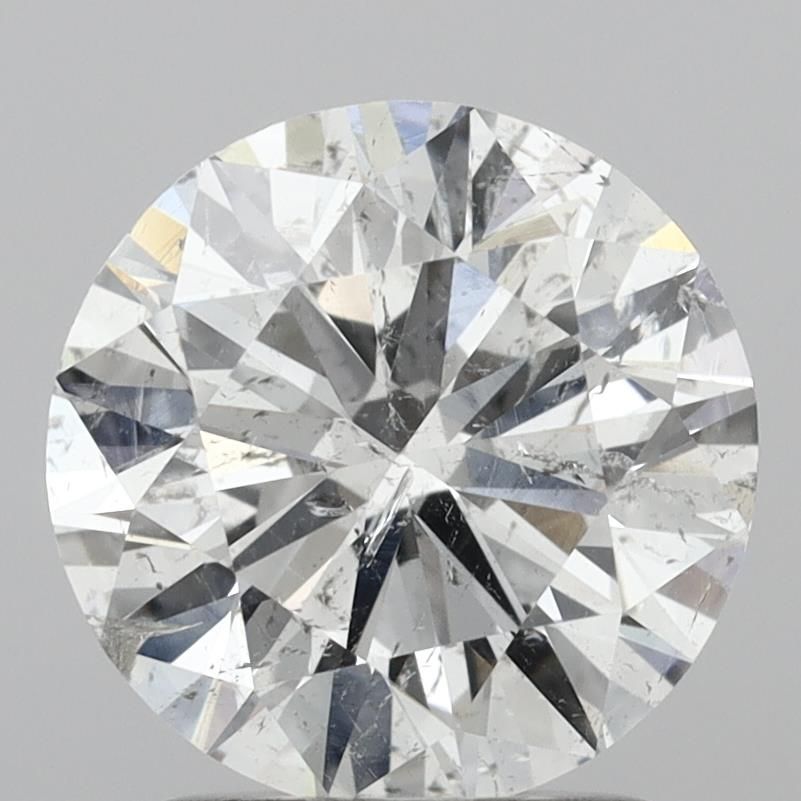 Diamond Natural 1,7Ct F-SI2 Round - HRD260000113656