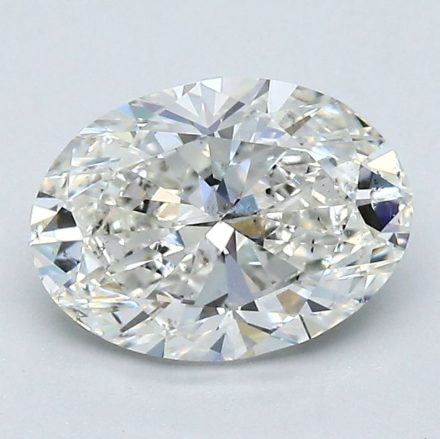 Diamond Natural 1,5Ct G-SI2 Oval - GIA5553052251 1