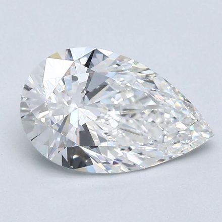 Diamond Natural 1,52Ct F-VVS2 Pear - GIA7558199318 1