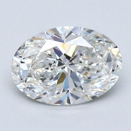 Diamond Natural 1,21Ct G-SI2 Oval - GIA2538754315 1