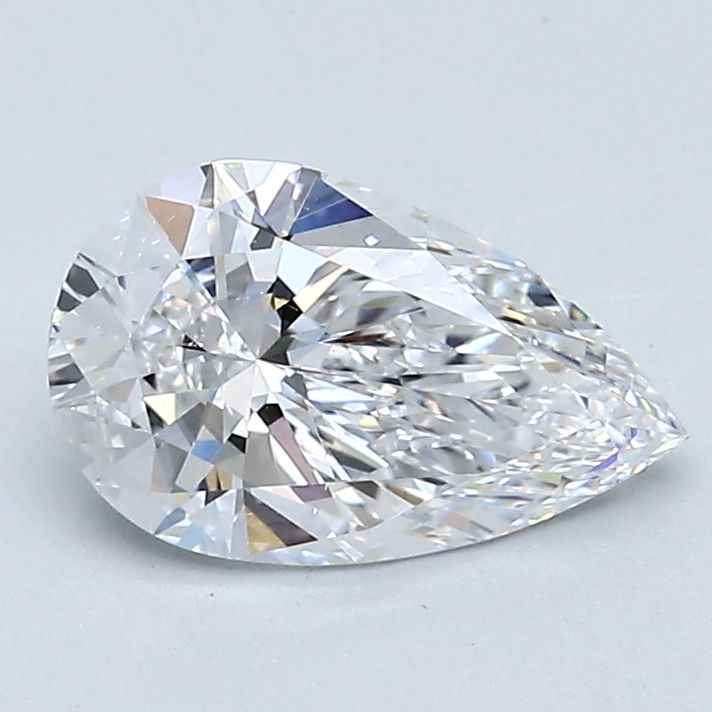 Diamond Natural 1,21Ct D-VS2 Pear - GIA7556116813 1