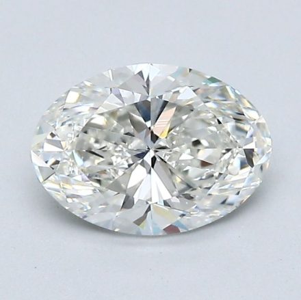 Diamond Natural 1,3Ct H-VS2 Oval - GIA7553111106 1