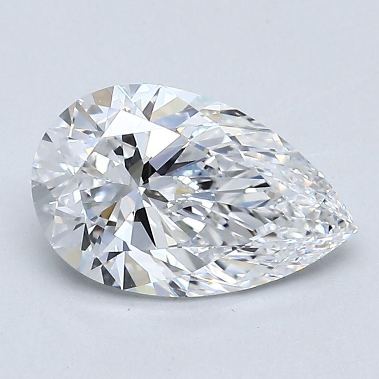 Diamond Natural 1,51Ct D-VVS1 Pear - GIA1557154790 1