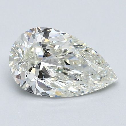 Diamond Natural 1,54Ct J-SI1 Pear - GIA7541367866 1