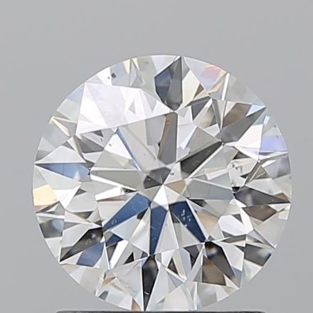 Diamond Natural 1,51Ct G-SI1 Round - GIA7553158400 1