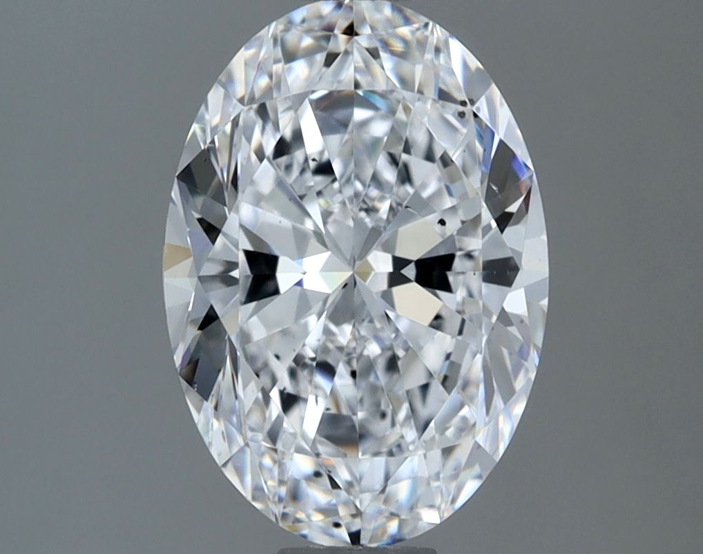 Diamond Natural 1,7Ct D-SI1 Oval - GIA7546220348 1