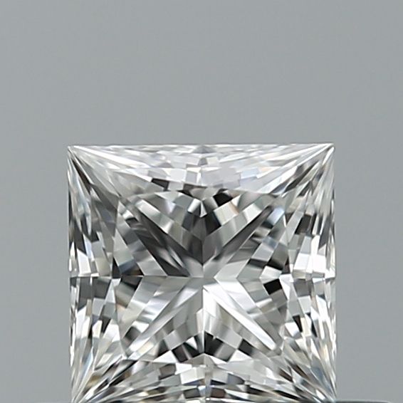 Diamond Natural 0,45Ct F-VVS2 Princess - GIA5556523083 1
