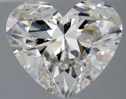 Diamond Natural 1,5Ct I-SI2 Heart - GIA6532972978 1