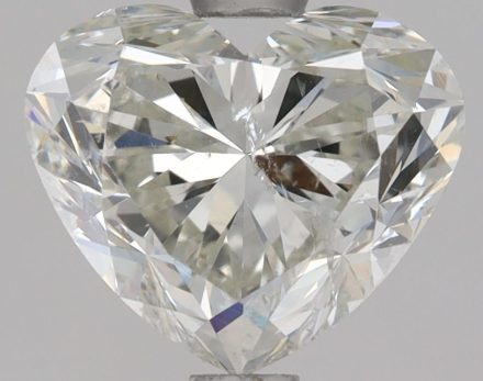 Diamond Natural 1,51Ct J-SI2 Heart - GIA7456939844 1