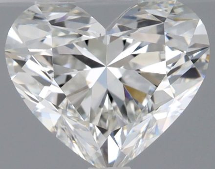 Diamond Natural 1,04Ct H-VVS2 Heart - GIA1549810014 1