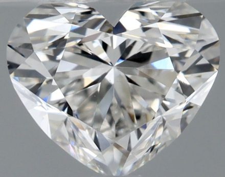 Diamond Natural 1Ct F-VS1 Heart - GIA1543468468 1