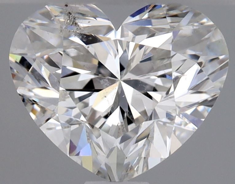 Diamond Natural 0,9Ct G-SI2 Heart - GIA6542639605 1