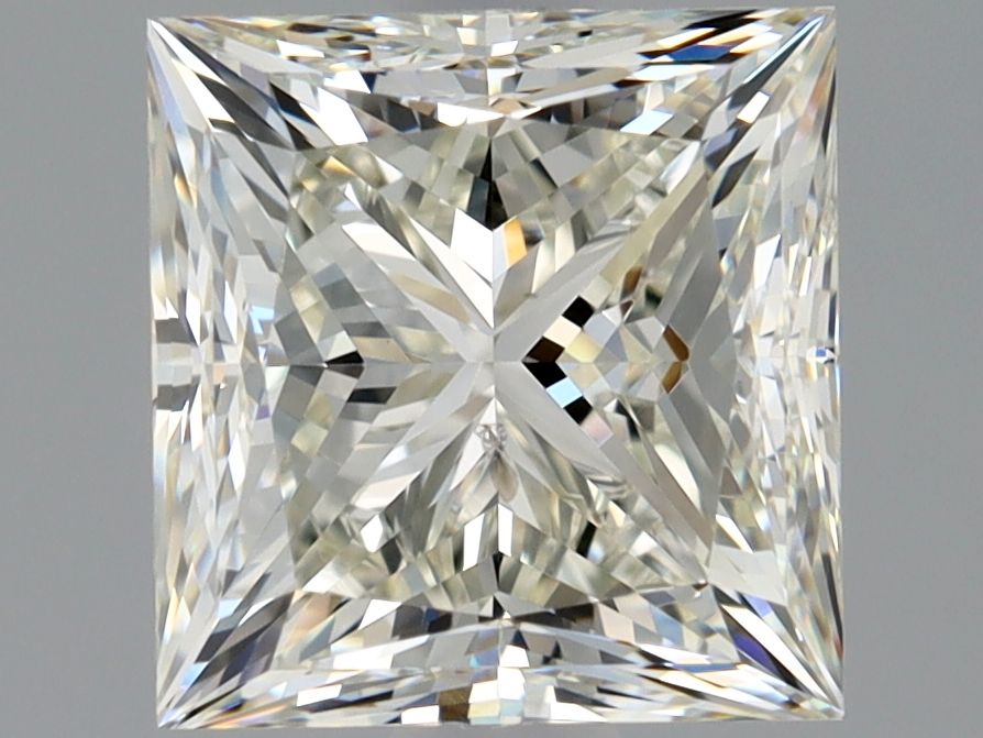Diamond Natural 1,91Ct J-SI2 Princess - GIA6442180113 1