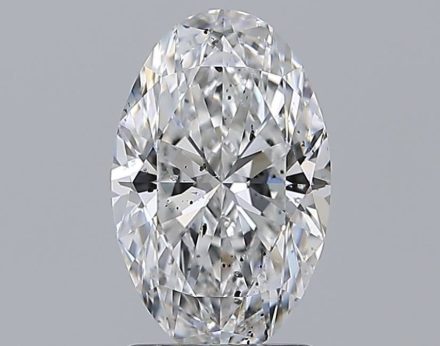 Diamond Natural 1,71Ct D-SI2 Oval - GIA5523361185 1