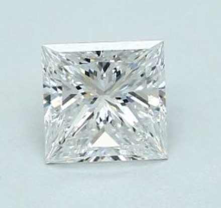 Diamond Natural 1,01Ct E-SI1 Princess - GIA1403687648 1
