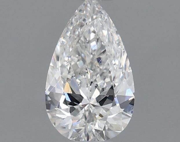 Diamond Natural 0,52Ct F-SI1 Pear - GIA7506323193 1