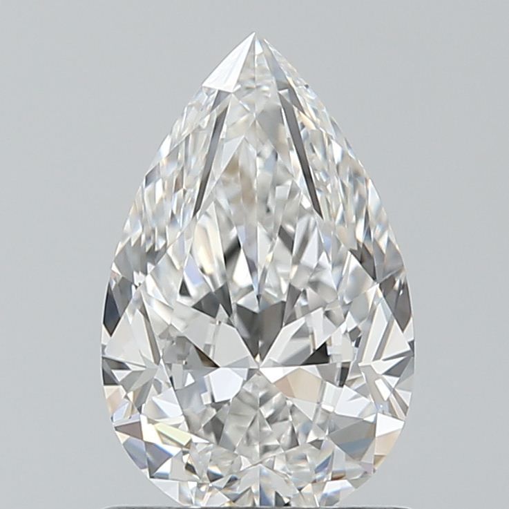 Diamond Natural 0,9Ct F-VVS1 Pear - GIA5543904917 1