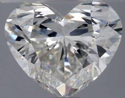 Diamond Natural 1,61Ct H-SI1 Heart - GIA6542816775 1