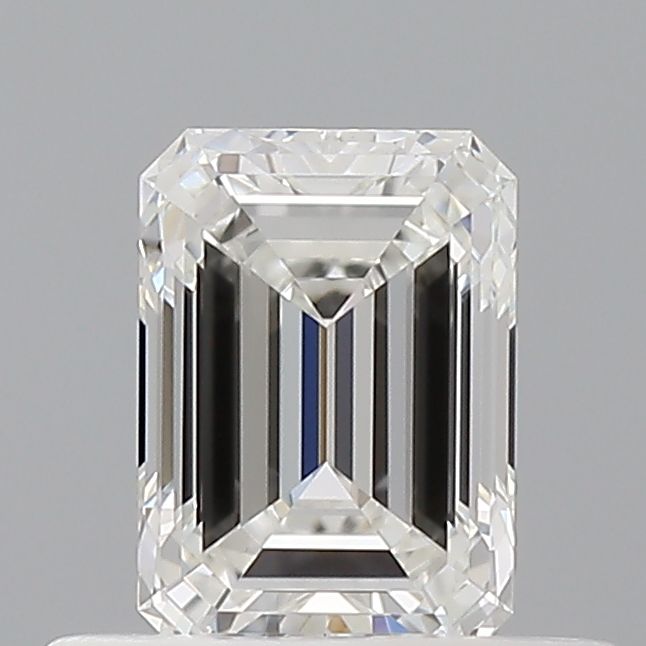Diamond Natural 0,54Ct F-VVS1 Emerald - GIA1555538473 1