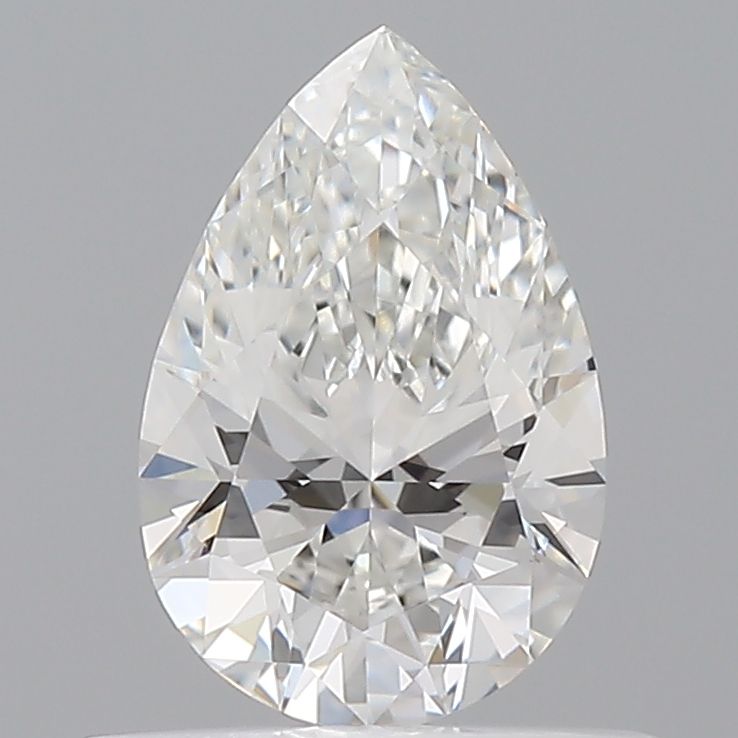 Diamond Natural 0,52Ct F-VVS1 Pear - GIA7553537638 1