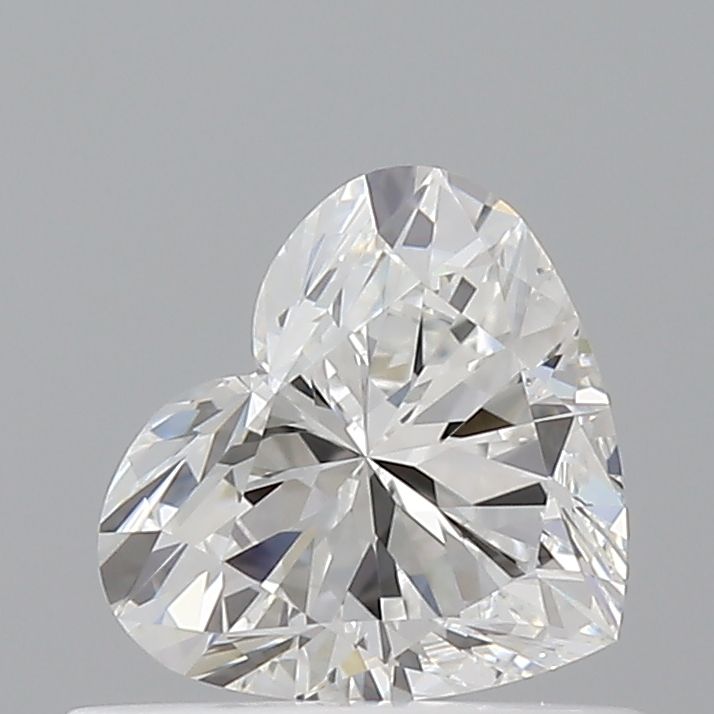 Diamond Natural 0,53Ct F-IF Heart - GIA6552535646