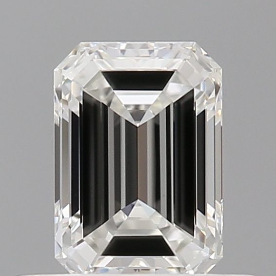 Diamond Natural 0,51Ct F-VVS1 Emerald - GIA7552536510 1