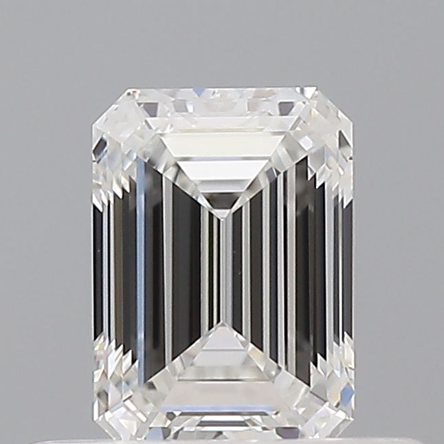 Diamond Natural 0,51Ct F-VVS1 Emerald - GIA7556534987 1