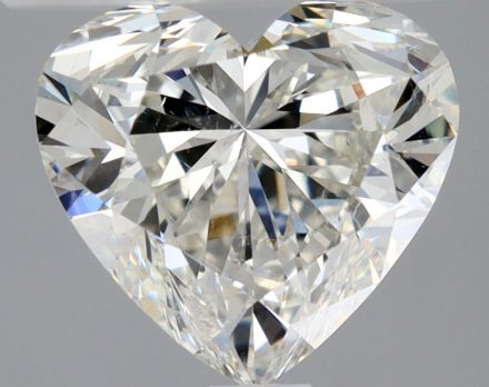 Diamond Natural 1,52Ct J-SI1 Heart - GIA6545514865 1