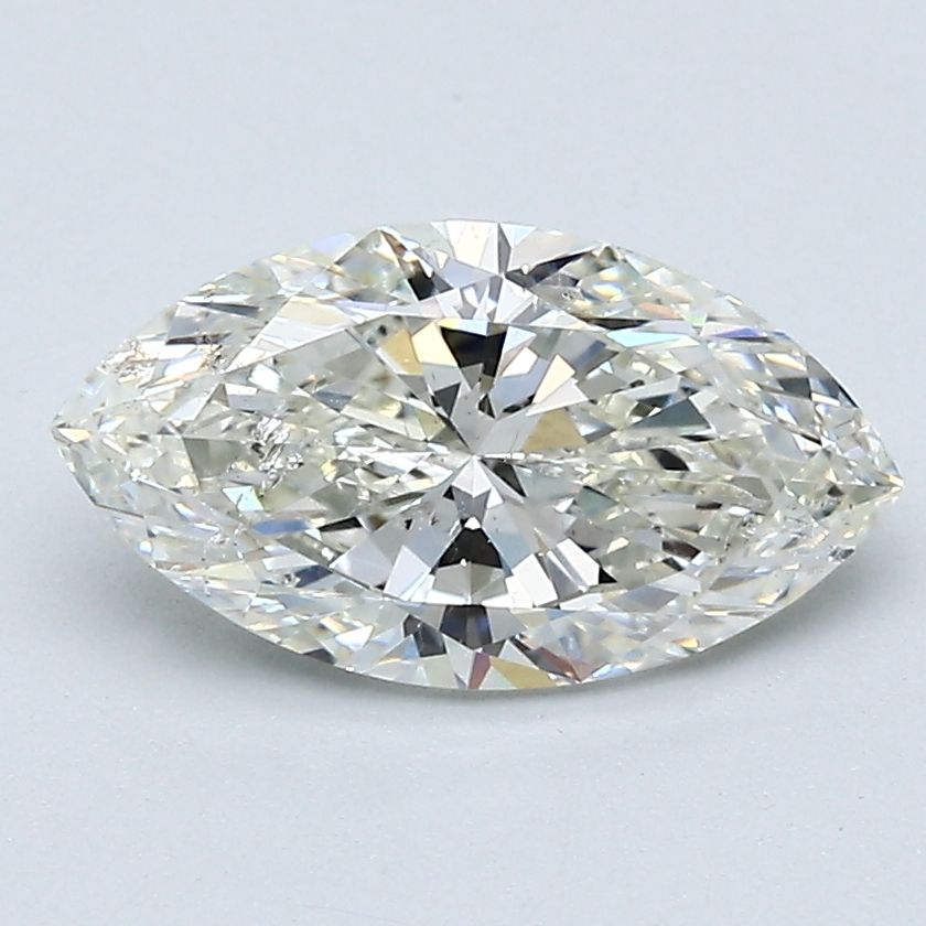Diamond Natural 1,51Ct K-SI2 Marquise - GIA1553383300 1