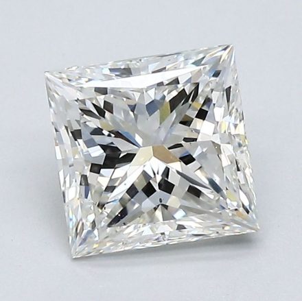 Diamond Natural 1,5Ct I-SI1 Princess - GIA3545988731 1