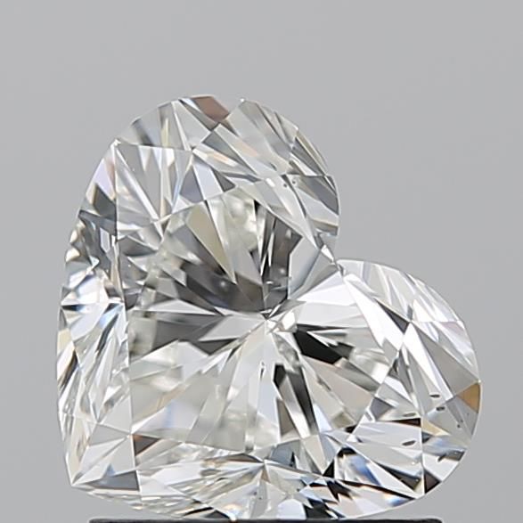 Diamond Natural 1,51Ct I-SI2 Heart - GIA1557355991 1