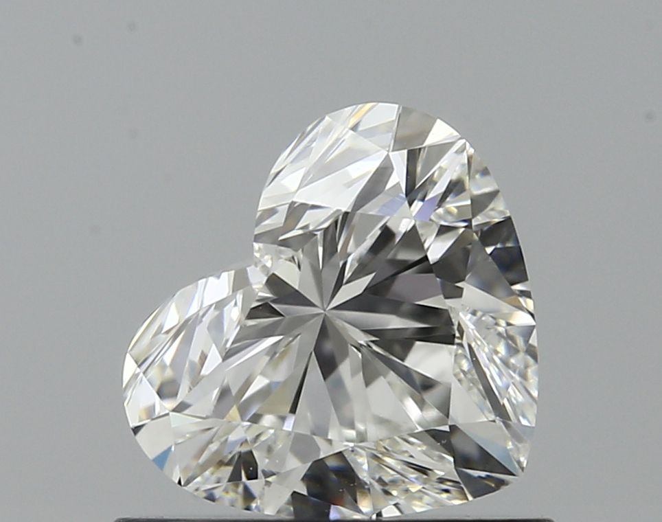 Diamond Natural 0,71Ct H-VS1 Heart - GIA2557369696 1