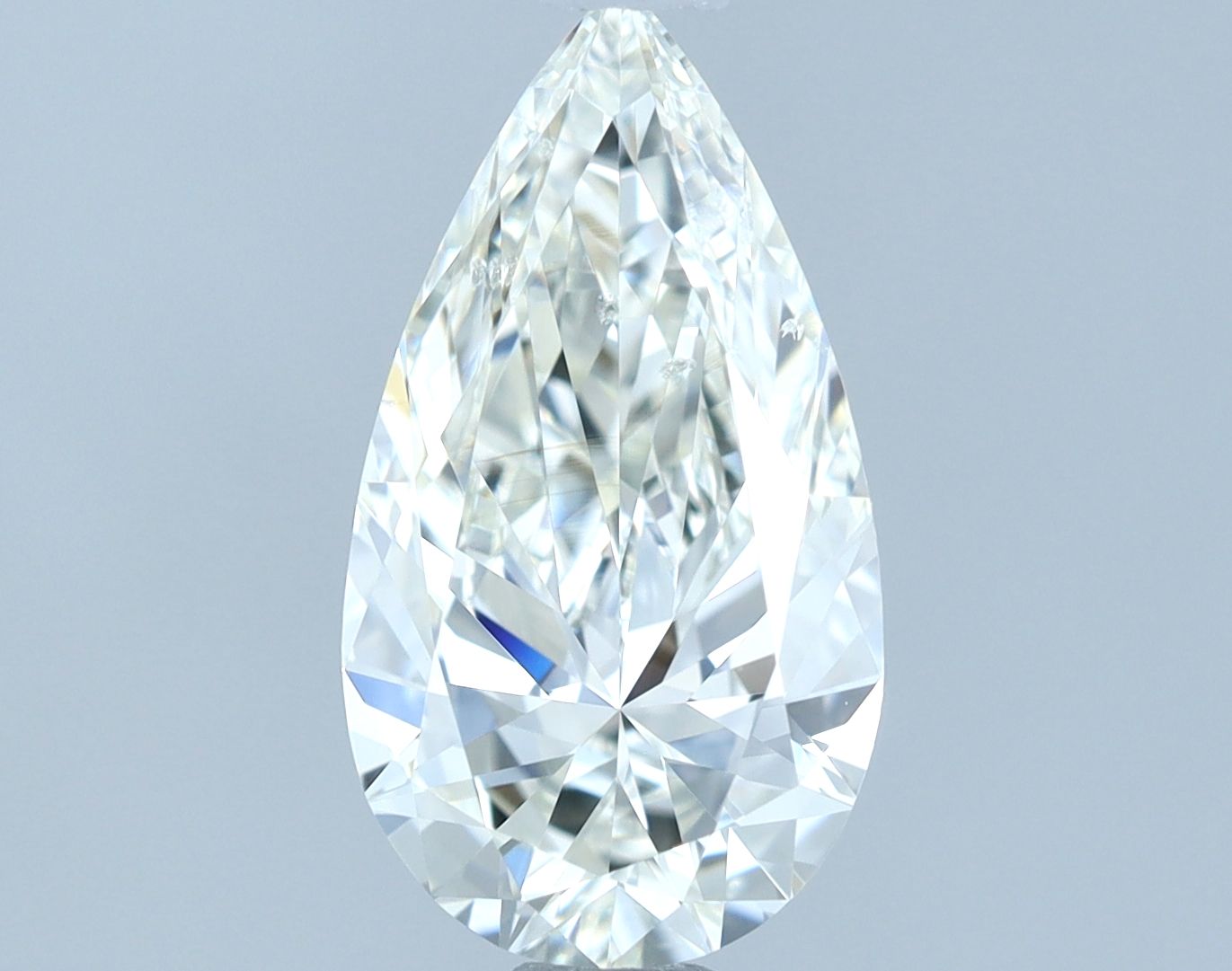 Diamond Natural 1,02Ct H-SI1 Pear - IGI773617118 1