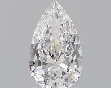 Diamond Natural 1Ct E-VVS2 Pear - GIA1445799520 1