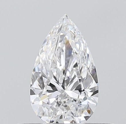 Diamond Natural 0,3Ct D-SI2 Pear - GIA7518439998 1