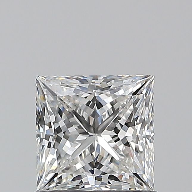 Diamond Natural 0,9Ct F-VS1 Princess - GIA6552571958 1