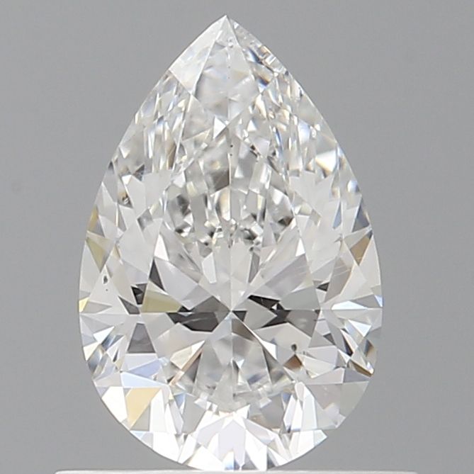 Diamond Natural 0,71Ct F-SI1 Pear - GIA6542605862