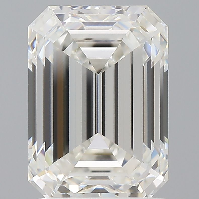 Diamond Natural 1,7Ct G-VVS1 Emerald - GIA2544306155
