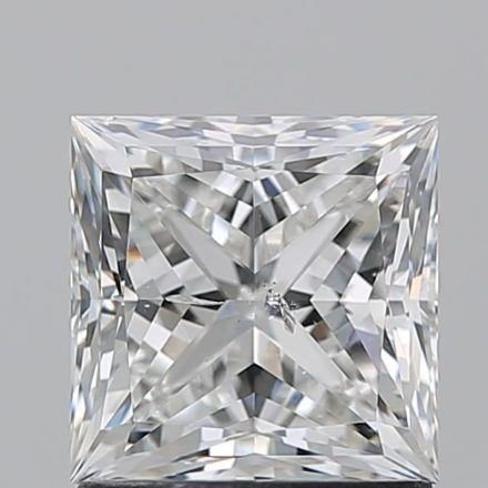 Diamond Natural 1,52Ct G-SI2 Princess - GIA2557361424 1