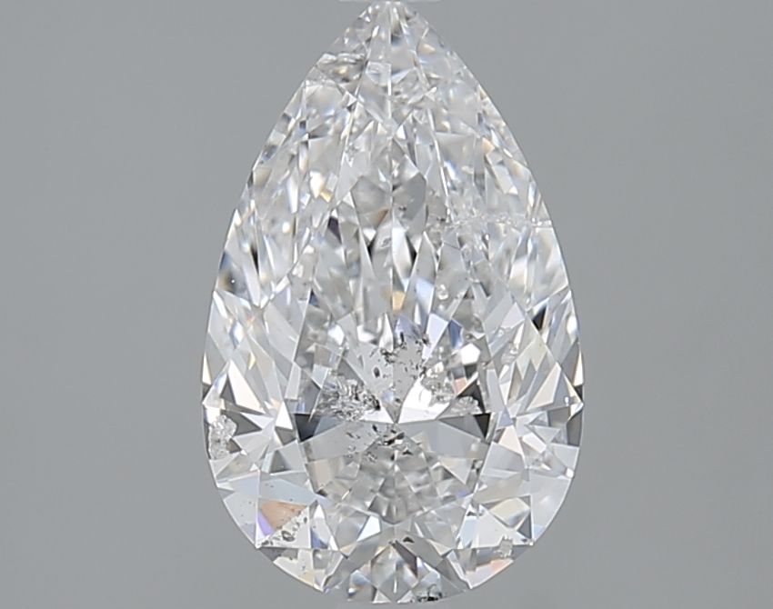 Diamond Natural 1,7Ct E-SI2 Pear - HRD260000015341