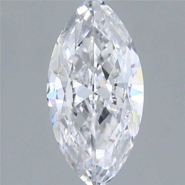 Diamond Natural 0,5Ct D-SI1 Marquise - GIA7551347080 1