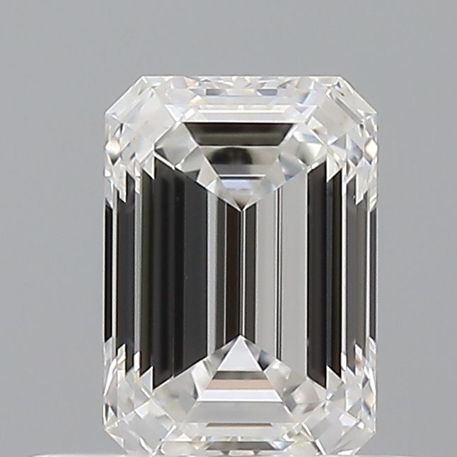 Diamond Natural 0,54Ct F-VVS1 Emerald - GIA5556535466 1