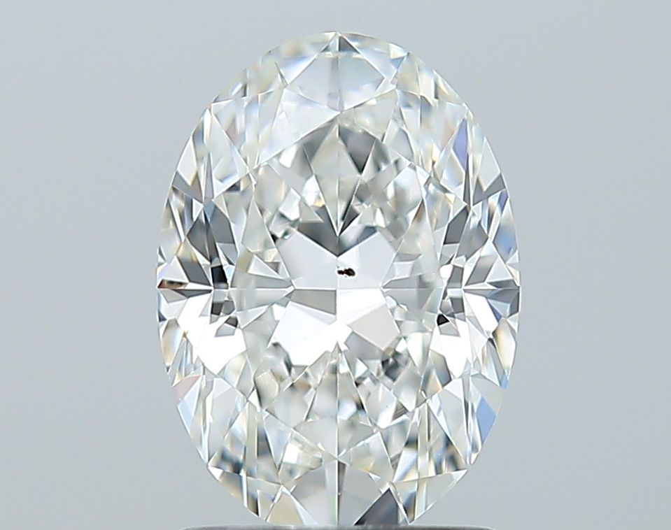 Diamond Natural 1,51Ct G-SI1 Oval - GIA6551605754 1