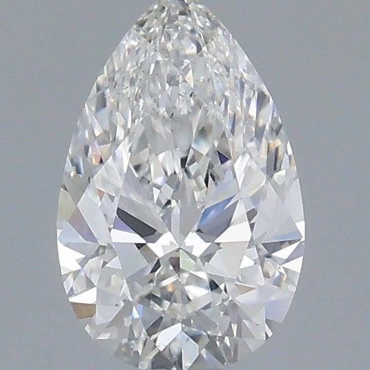 Diamond Natural 0,73Ct F-SI2 Pear - GIA2547466093 1